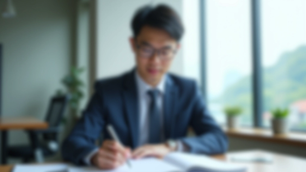 Person reviewing calendar and notes at desk, representing planning and follow-through in professional relationships